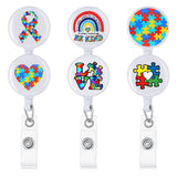 Autism Awareness Retractable ID Badge Reel Holder & Accessories
