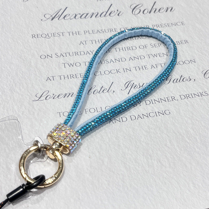 British Style Short Diamond-Encrusted Wrist