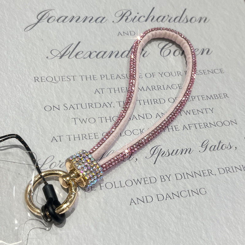 British Style Short Diamond-Encrusted Wrist