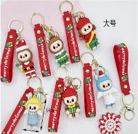 Holiday Cartoon Wrist Key Chain