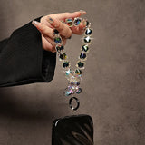 Crystal Bead Phone Strap Charm Pendant Bracelet