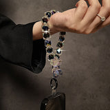 Crystal Bead Phone Strap Charm Pendant Bracelet