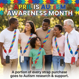 Autism Awareness Mobile Phone Strap