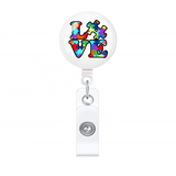 Autism Awareness Retractable ID Badge Reel Holder & Accessories