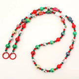 NEW Acryliic Bead Holiday Phone Strap